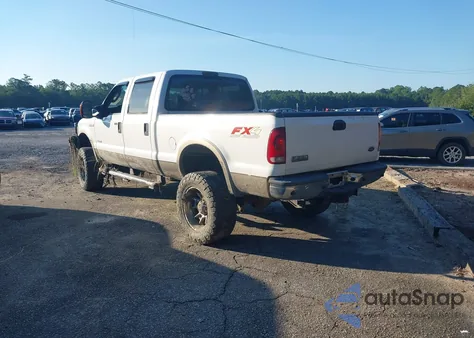 2005 Ford F250 Super Duty из США, поврежденный, VIN 1FTSW21P35EB29603